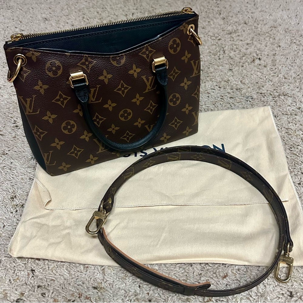 Authentic Louis Vuitton handbag with shoulder strap
